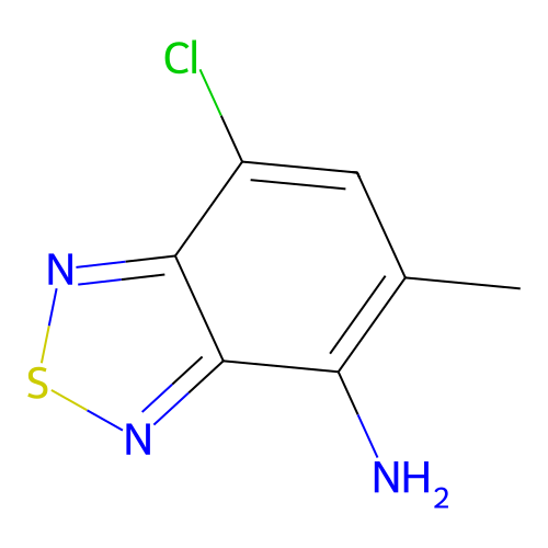 7-Chloro-5-methyl-2,1,3-benzothiadiazol-4-amine structure