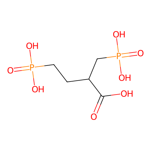 4-Phosphono-2-(phosphonomethyl)butanoate structure