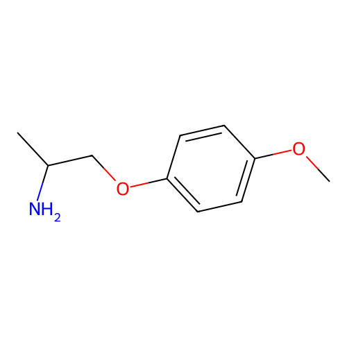 1-(4-Methoxyphenoxy)propan-2-amine structure