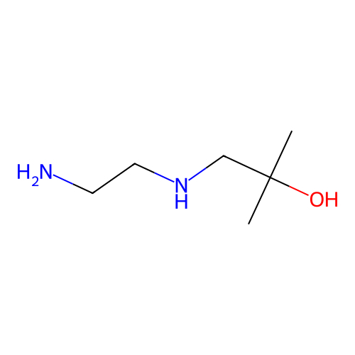 1-(2-Aminoethylamino)-2-methyl-propan-2-ol structure