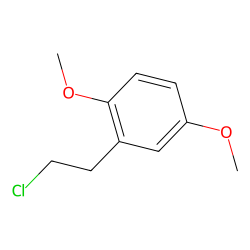 2-(2-Chloroethyl)-1,4-dimethoxybenzene structure