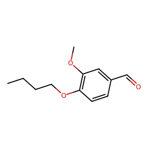 4-Butoxy-3-methoxybenzaldehyde structure