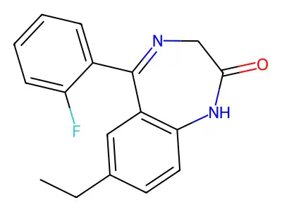 (E)-4-Fluoro-N-(thiophen-2-ylmethylidene)aniline structure