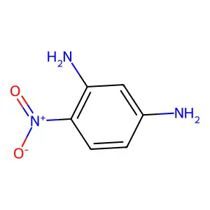 4-硝基-1,3-苯二胺 structure