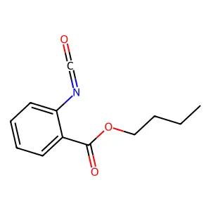 2-Butoxycarbonylphenyl isocyanate structure