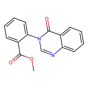 Methyl 2-(4-oxoquinazolin-3(4H)-yl)benzoate structure