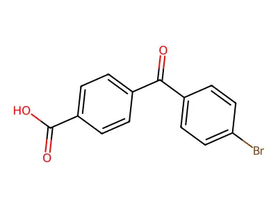 4-(4-bromobenzoyl)benzoic Acid structure