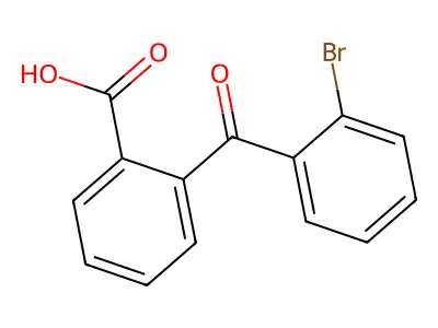 2-(2-bromobenzoyl)benzoic Acid structure