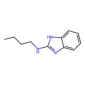 1-butyl-1H-benzimidazol-2-amine structure