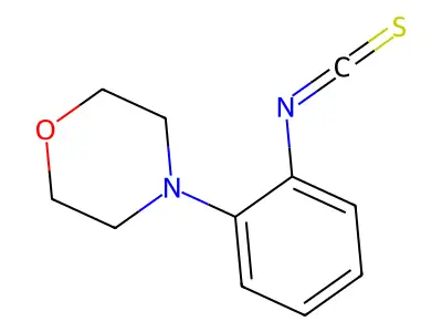 4-(2-Isothiocyanatophenyl)morpholine structure