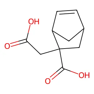 5-carboxy-5-carboxymethyl-2-norbornene structure