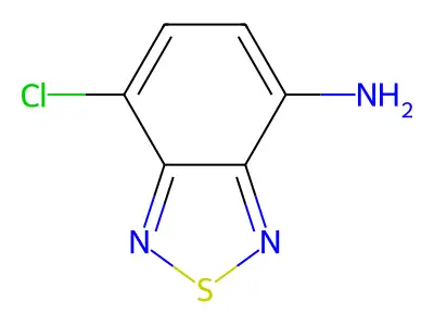 7-Chloro-2,1,3-benzothiadiazol-4-amine structure
