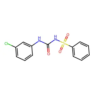 1-(Benzenesulfonyl)-3-(3-chlorophenyl)urea structure