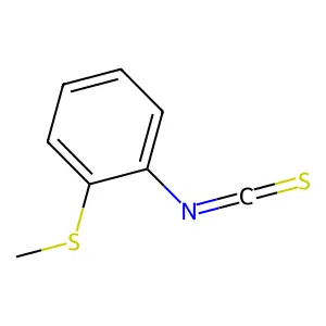 2-(Methylthio)phenyl isothiocyanate structure