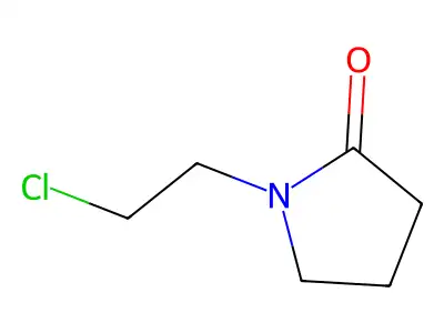 1-(2-Chloroethyl)pyrrolidin-2-one structure