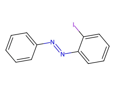 Diazene, (2-iodophenyl)phenyl- structure