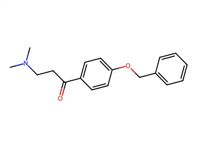 1-Propanone, 3-(dimethylamino)-1-[4-(phenylmethoxy)phenyl]- structure