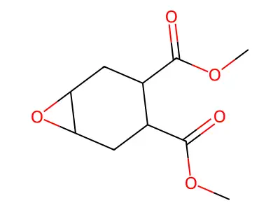 Dimethyl 7-oxabicyclo[4.1.0]heptane-3,4-dicarboxylate structure