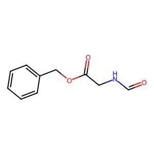 Benzyl 2-formamidoacetate structure