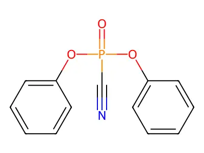 Diphenylphosphorocyanidate structure