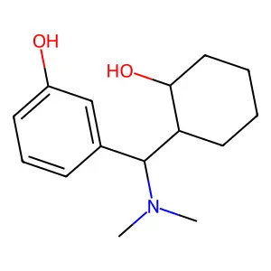 3-[(Dimethylamino)(2-hydroxycyclohexyl)methyl]phenol structure