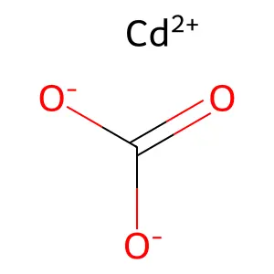 碳酸镉 structure