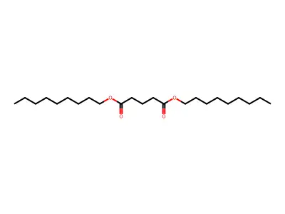 Dinonyl pentanedioate structure