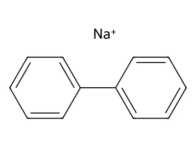 (1,1'-Biphenyl)sodium structure