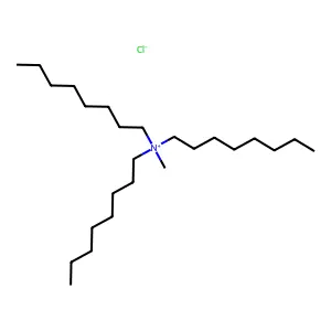 甲基三辛基氯化铵 structure