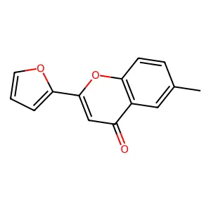 2-(Furan-2-yl)-6-methylchromen-4-one structure