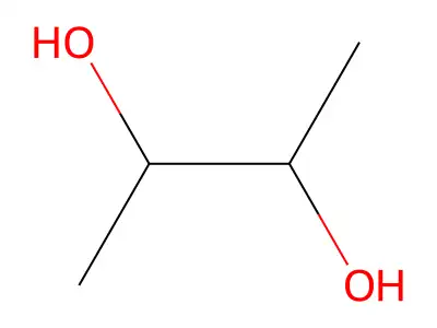 2,3-丁二醇 structure