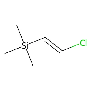 Silane, (2-chloroethenyl)trimethyl- structure