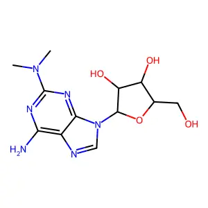 2,5-Epoxycholestane-3,6-diyl diacetate structure