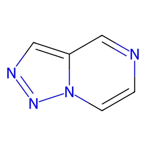 (1,2,3)Triazolo(1,5-a)pyrazine structure