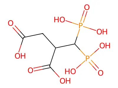 布替膦酸 structure