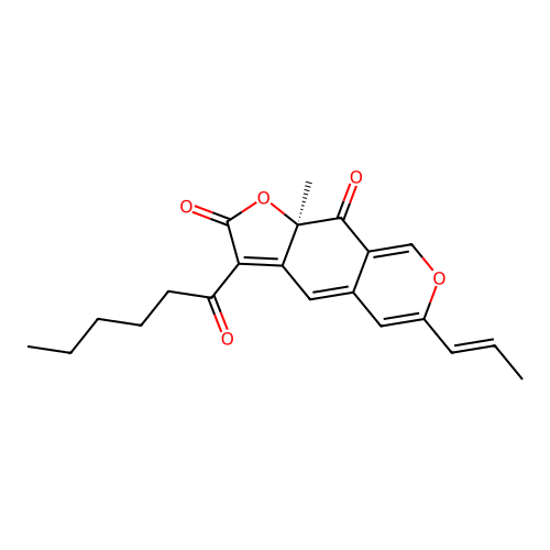 Rubropunctatin structure