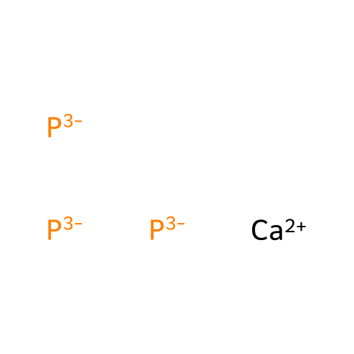 Calcium tris(phosphorus(3-)) structure