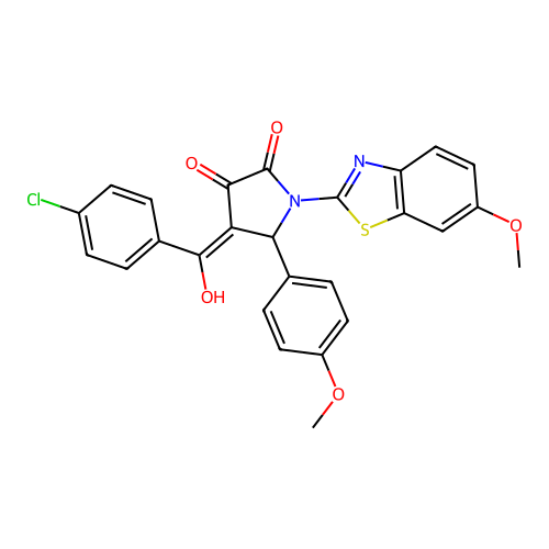 C26H19ClN2O5S structure
