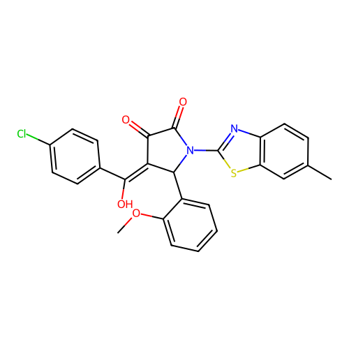 C26H19ClN2O4S structure