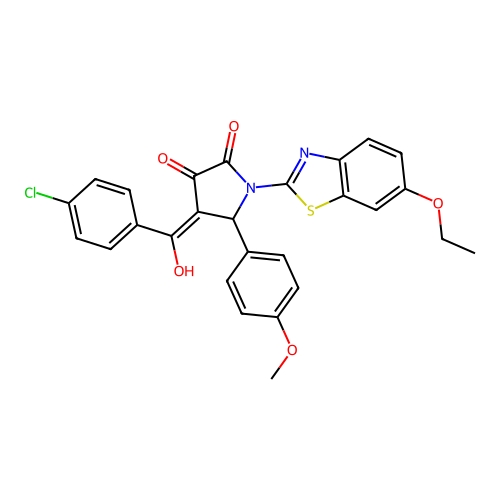 C27H21ClN2O5S structure