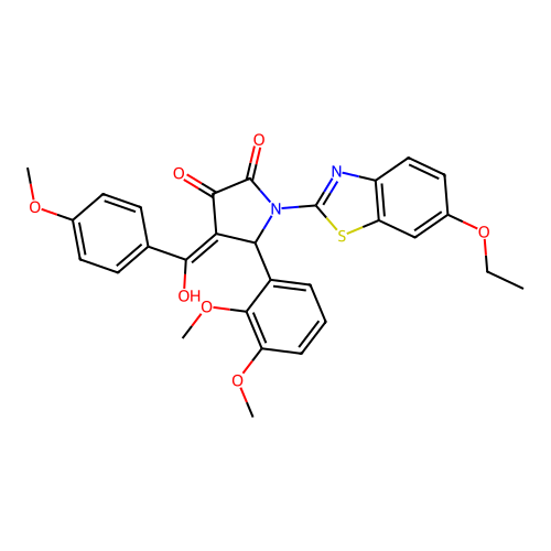 C29H26N2O7S structure