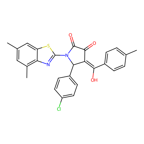 C27H21ClN2O3S structure