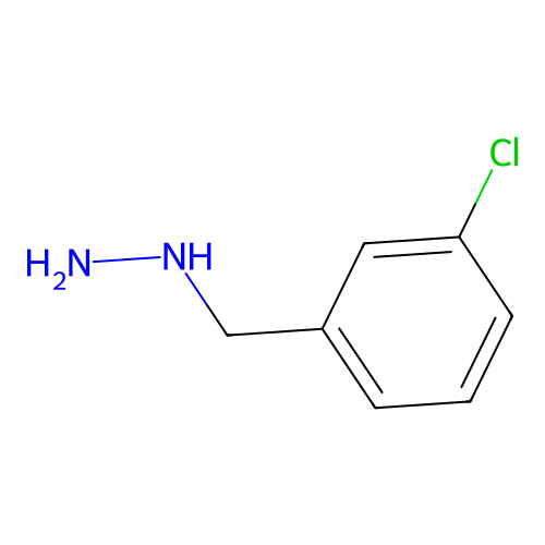 (3-Chlorobenzyl)hydrazine structure