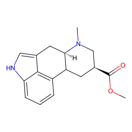 Methyl 6-methylergoline-8alpha-carboxylate structure