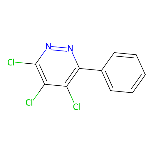 3,4,5-Trichloro-6-phenylpyridazine structure