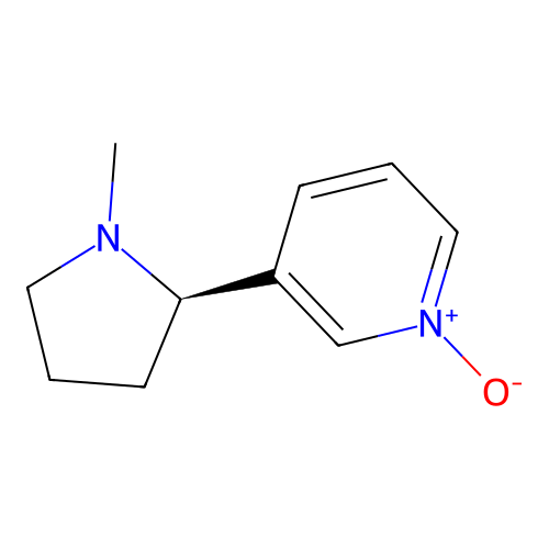 (R)-3-(1-Methylpyrrolidin-2-yl)pyridine 1-oxide structure