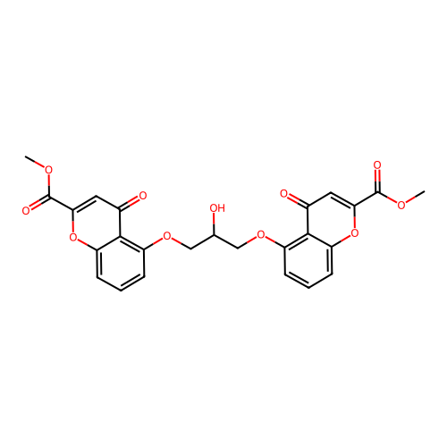 Dimethyl Cromoglicate structure