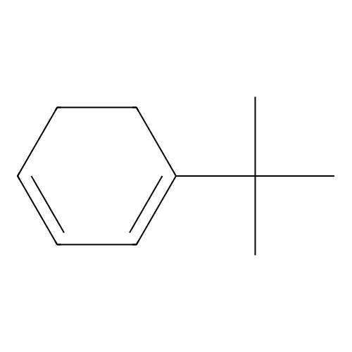 1-Tert-butylcyclohexa-1,3-diene structure