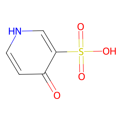 4-Hydroxy-3-pyridinesulphonic acid structure