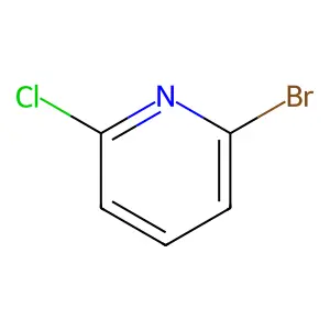 2-Bromo-6-chloropyridine structure